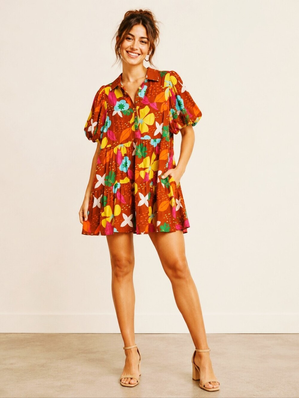 NWT Talulah Floral Tropical Summer Mini Dress